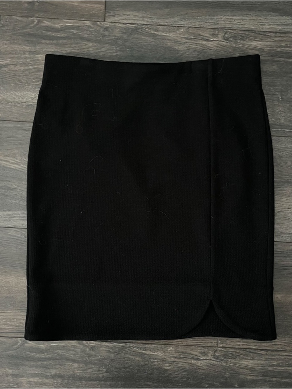 loft outlet petite black skirt